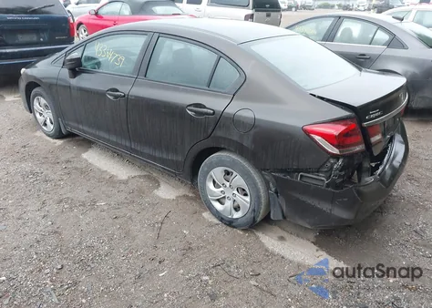 2014 Honda Civic Lx из США, поврежденный, VIN 2HGFB2F54EH537736